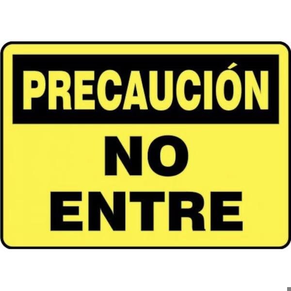 Accuform OSHA CAUTION Safety Sign DO NOT SHMADM629XT SHMADM629XT - main